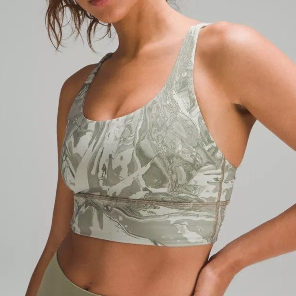 LIMITED EDITION lululemon Team Canada Longline Energy Bra